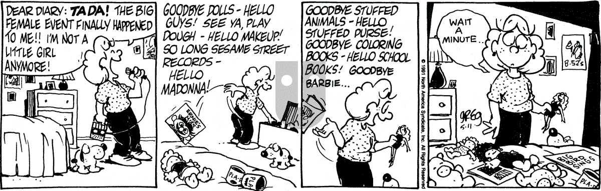Luann - Saturday May 11, 1991 Comic Strip
