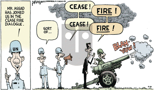 Robert Ariail on Friday April 20, 2012 Comic Strip