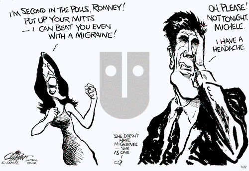 Pat Oliphant on Friday July 22, 2011 Comic Strip