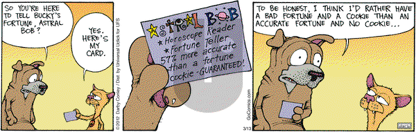 Get Fuzzy on Tuesday March 13, 2012 Comic Strip