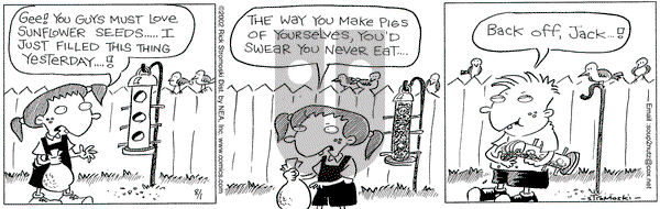 Soup to Nutz - Old on Thursday August 1, 2002 Comic Strip