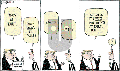 Robert Ariail on Friday April 17, 2020 Comic Strip