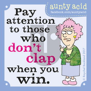 Aunty Acid on Sunday August 6, 2017 Comic Strip