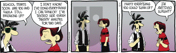 The Buckets on Tuesday September 18, 2018 Comic Strip
