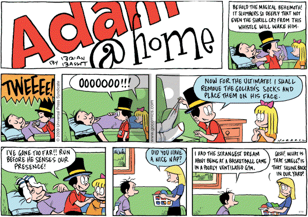 Adam@Home - Sunday April 19, 2009 Comic Strip