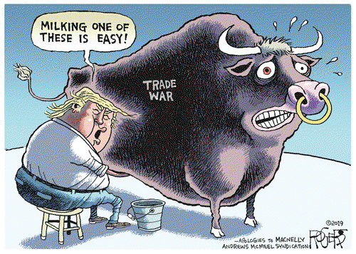 Rob Rogers on Thursday August 15, 2019 Comic Strip