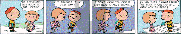 Peanuts Begins - Sunday May 5, 2019 Comic Strip