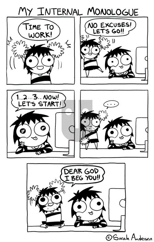 Sarah's Scribbles on Saturday September 17, 2016 Comic Strip