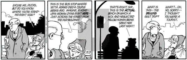 Doonesbury on Monday December 13, 1993 Comic Strip