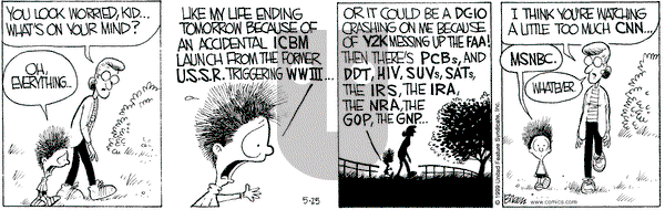 Grand Avenue on Tuesday May 25, 1999 Comic Strip