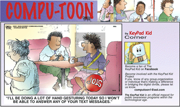 Compu-toon on Sunday August 14, 2011 Comic Strip