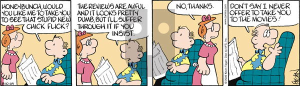 Drabble on Monday August 10, 2009 Comic Strip