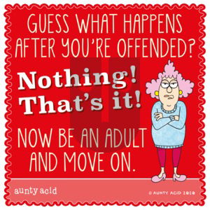 Aunty Acid - Sunday March 29, 2020 Comic Strip