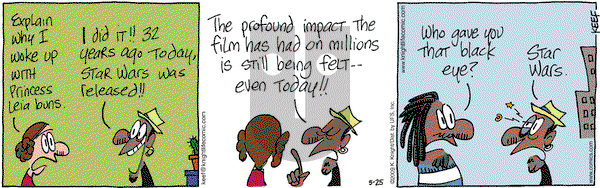 The Knight Life on Monday May 25, 2009 Comic Strip
