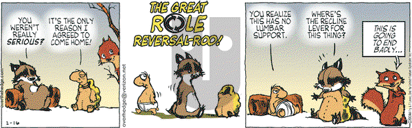 Over the Hedge on Monday February 16, 2009 Comic Strip