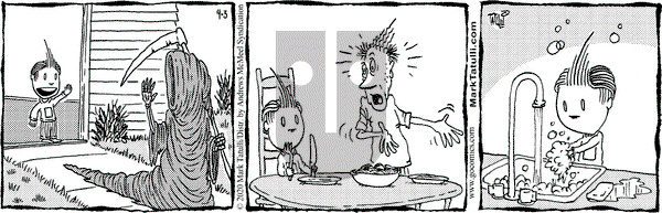 Lio on Friday April 3, 2020 Comic Strip