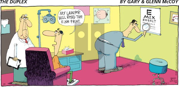 The Duplex on Sunday April 8, 2018 Comic Strip
