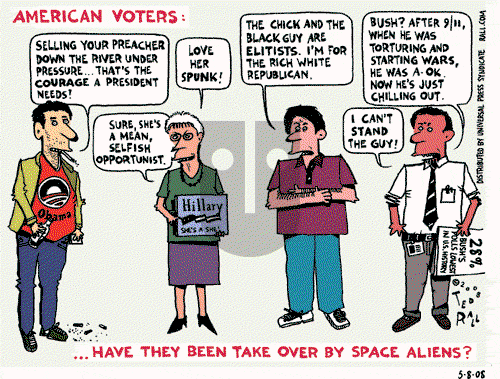 Ted Rall on Thursday June 12, 2008 Comic Strip