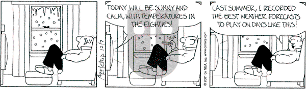 The Born Loser on Friday December 7, 2001 Comic Strip