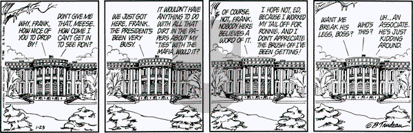 Doonesbury on Friday January 23, 1981 Comic Strip