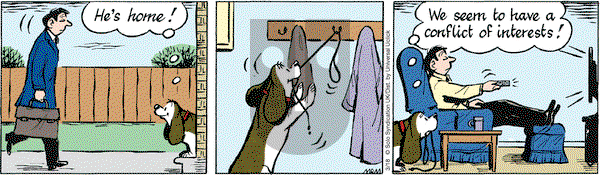 Fred Basset on Friday March 18, 2016 Comic Strip