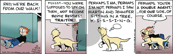 Red and Rover on Saturday November 14, 2015 Comic Strip