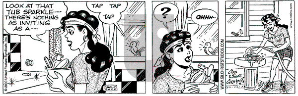 Nancy - Wednesday June 7, 2000 Comic Strip