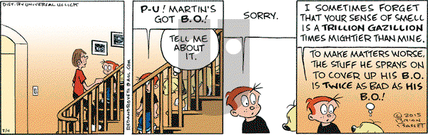 Red and Rover on Wednesday March 4, 2015 Comic Strip