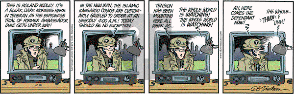 Doonesbury on Friday December 26, 2014 Comic Strip