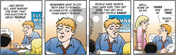 Doonesbury on Friday November 2, 2012 Comic Strip