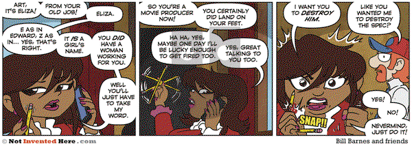 Not Invented Here on Thursday August 12, 2021 Comic Strip