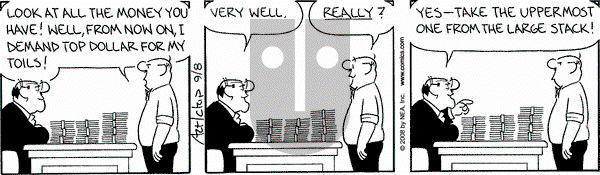 The Born Loser - Monday September 8, 2008 Comic Strip