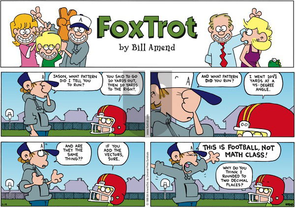 FoxTrot on Wednesday July 12, 2000 Comic Strip