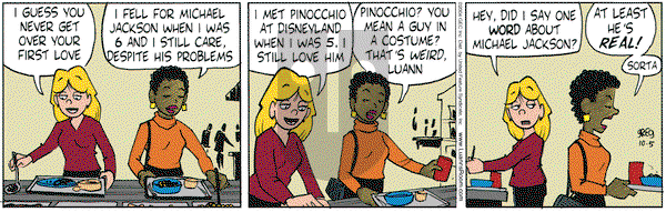 Luann on Tuesday October 5, 2004 Comic Strip
