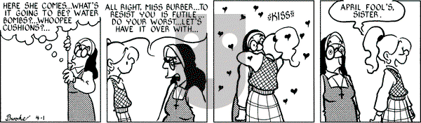 9 Chickweed Lane on Friday April 1, 1994 Comic Strip
