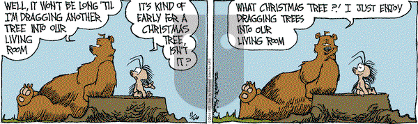 The Grizzwells on Wednesday November 26, 2014 Comic Strip
