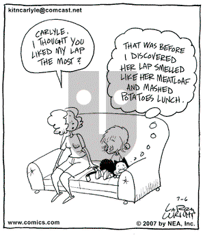 Kit 'N' Carlyle on Friday July 6, 2007 Comic Strip