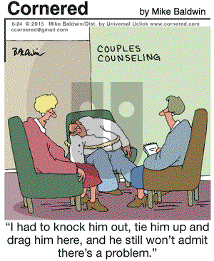 Cornered on Wednesday June 24, 2015 Comic Strip
