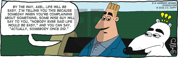 The Fusco Brothers - Monday August 8, 2022 Comic Strip