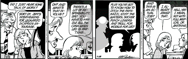 Doonesbury - Tuesday July 28, 1998 Comic Strip
