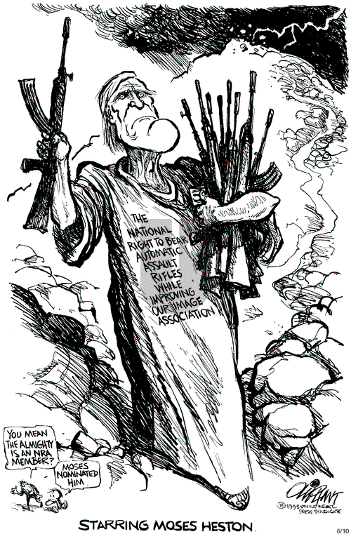 Pat Oliphant on Wednesday June 10, 1998 Comic Strip