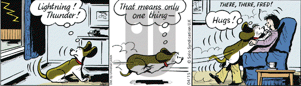 Fred Basset on Wednesday April 15, 2015 Comic Strip