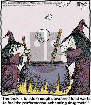 In the Bleachers on Thursday October 3, 2013 Comic Strip