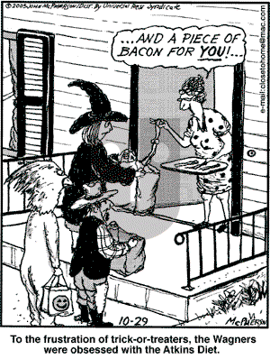 Close to Home on Saturday October 29, 2005 Comic Strip