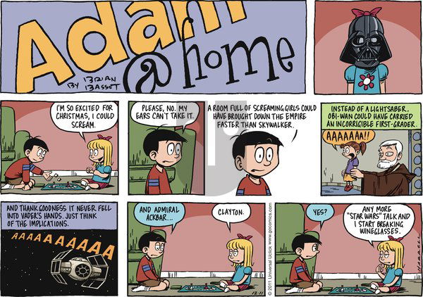 Adam@Home on Sunday December 11, 2011 Comic Strip
