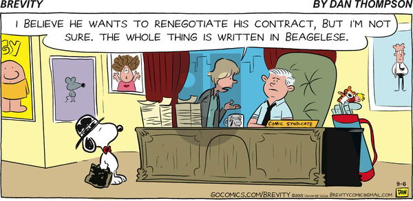Brevity on Sunday September 6, 2015 Comic Strip