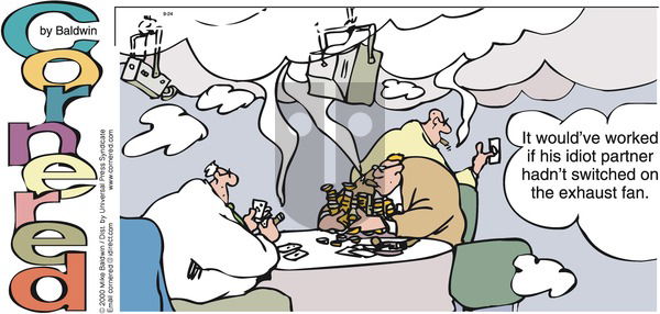 Cornered on Sunday September 24, 2000 Comic Strip