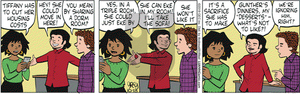 Luann - Friday October 18, 2019 Comic Strip
