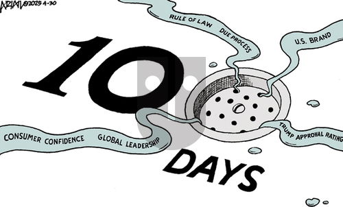 Robert Ariail on Wednesday April 30, 2025 Comic Strip