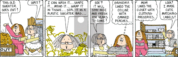 Cathy Classics - Thursday October 18, 2012 Comic Strip
